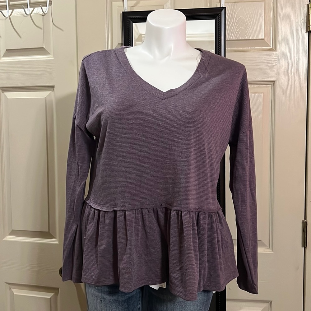 New Adora peplum style top